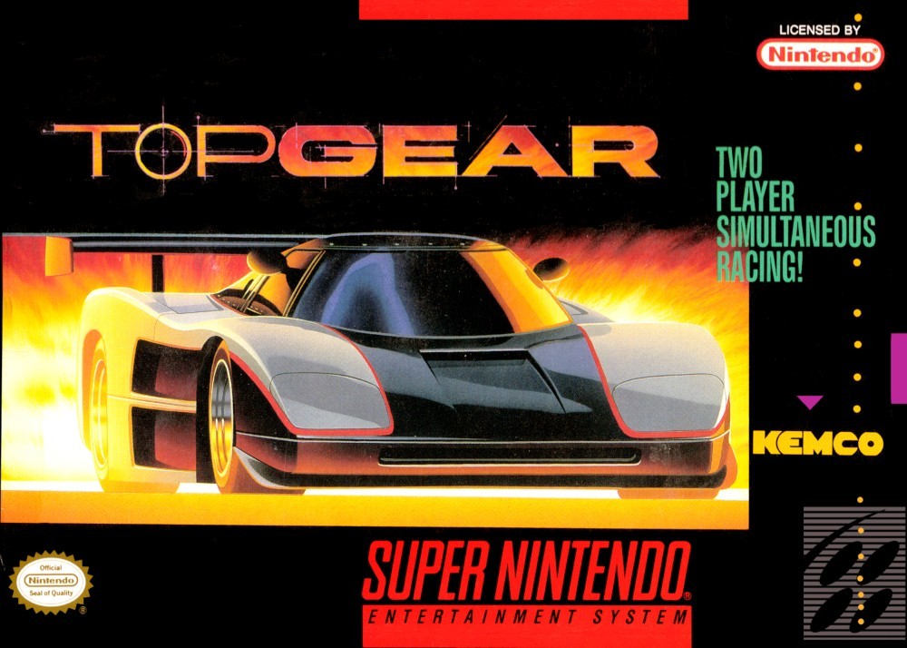 Capa do jogo Top Gear