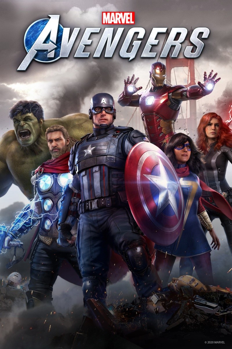 Capa do jogo Marvels Avengers
