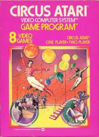 Capa de Circus Atari