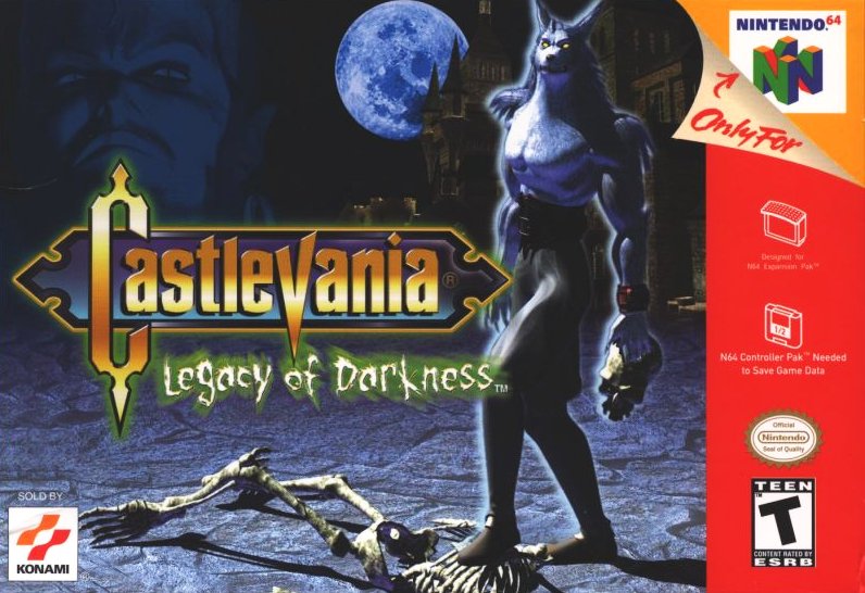 Capa do jogo Castlevania: Legacy of Darkness