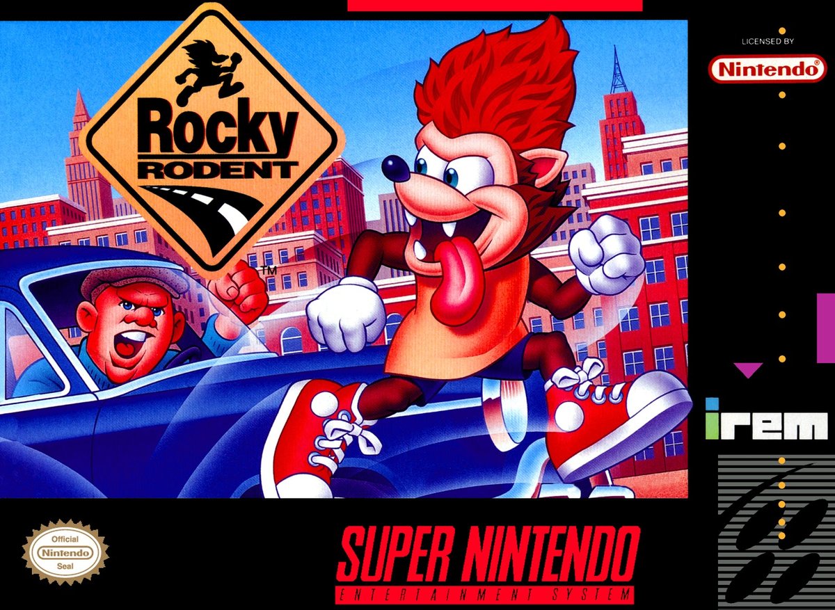 Capa do jogo Rocky Rodent