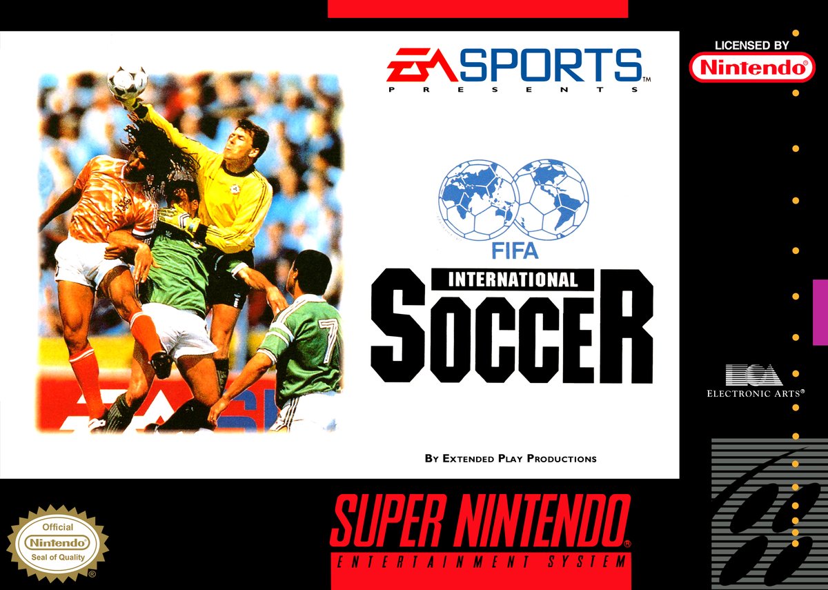 Capa do jogo FIFA International Soccer