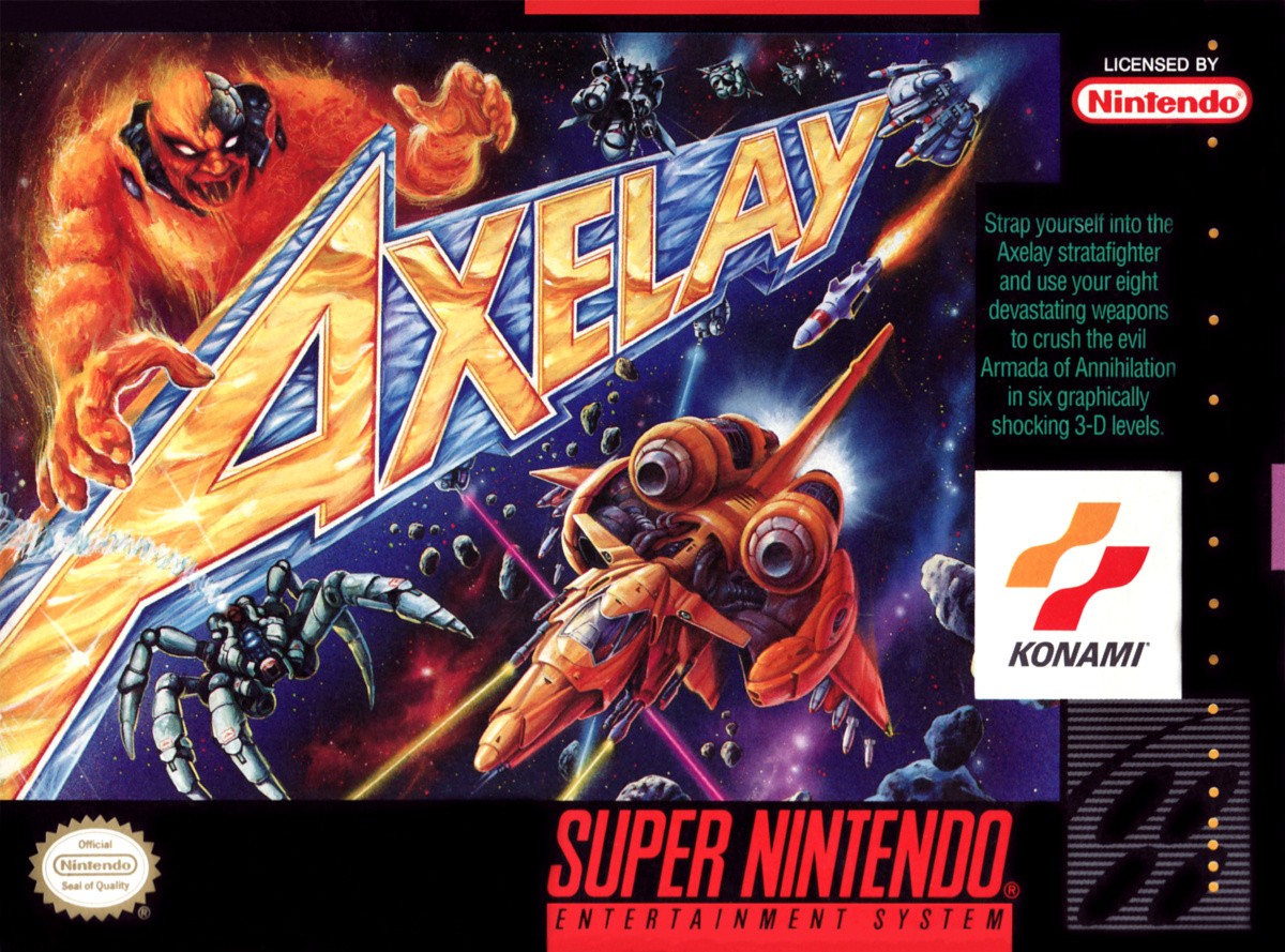 Capa do jogo Axelay