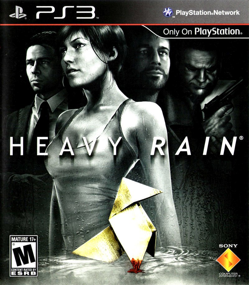 Capa do jogo Heavy Rain