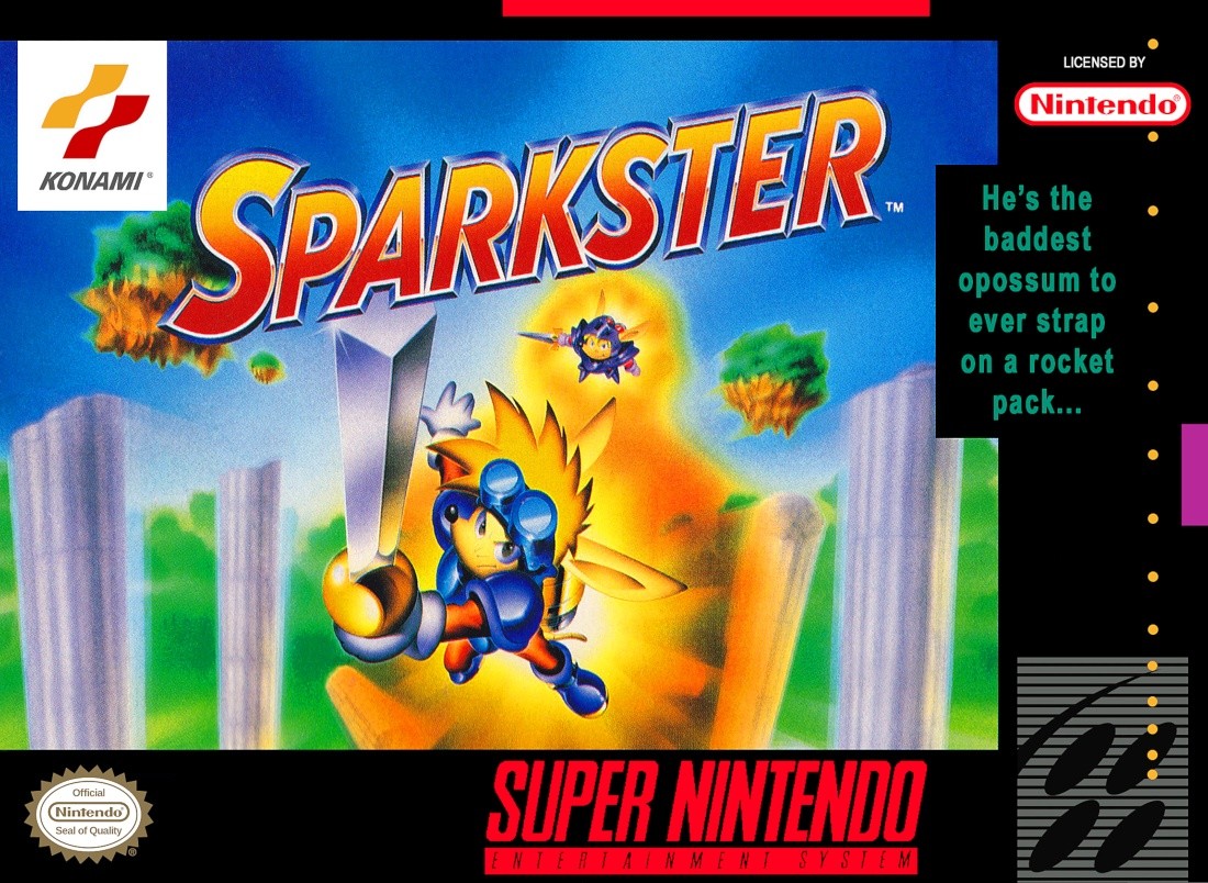 Capa do jogo Sparkster
