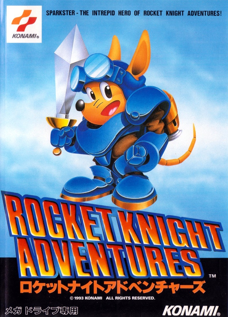 Capa do jogo Rocket Knight Adventures