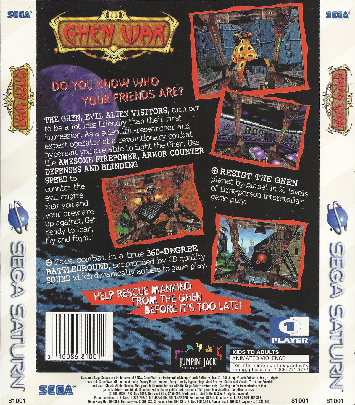 Capa do jogo Ghen War