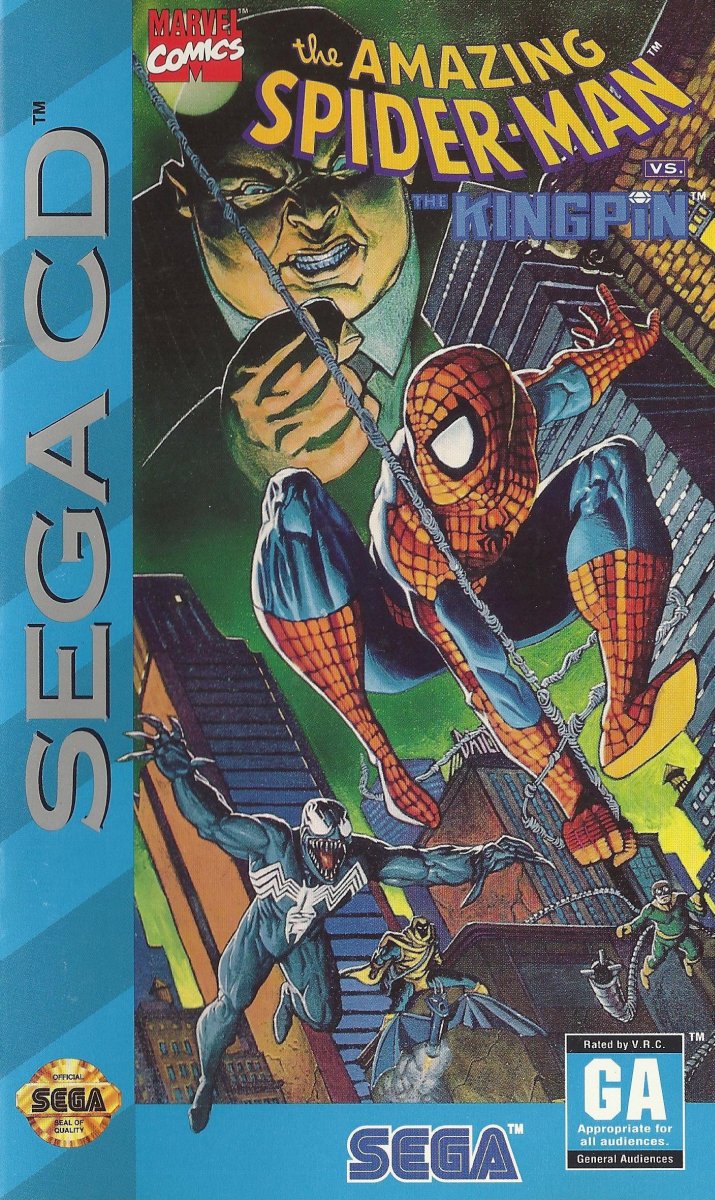 Capa do jogo The Amazing Spider-Man vs. The Kingpin