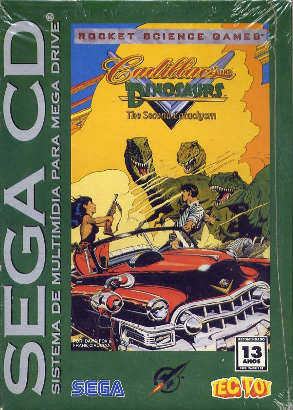 Capa do jogo Cadillacs and Dinosaurs: The Second Cataclysm