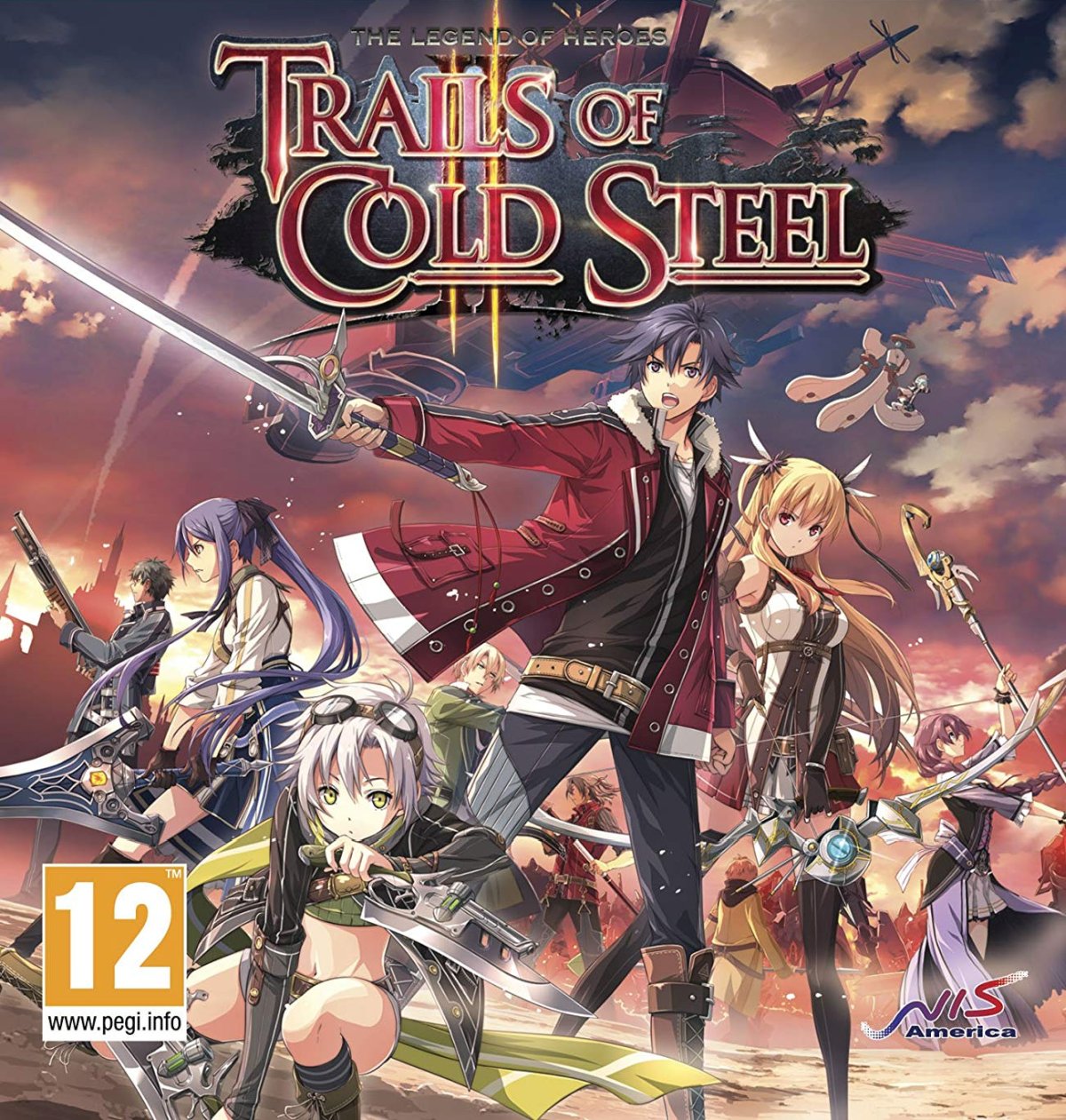 Capa do jogo The Legend of Heroes: Trails of Cold Steel II