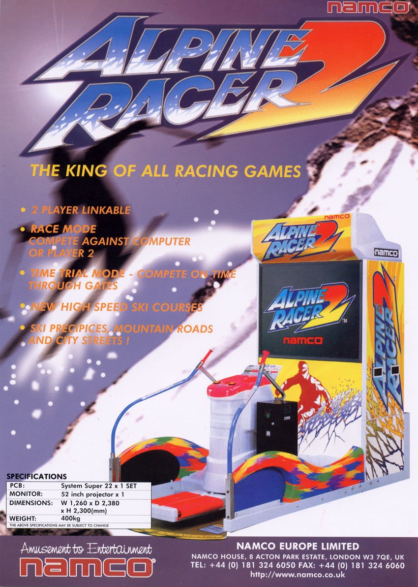 Capa do jogo Alpine Racer 2
