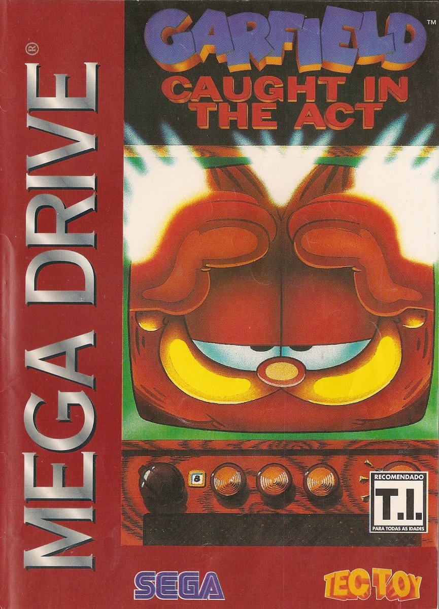 Capa do jogo Garfield: Caught in the Act
