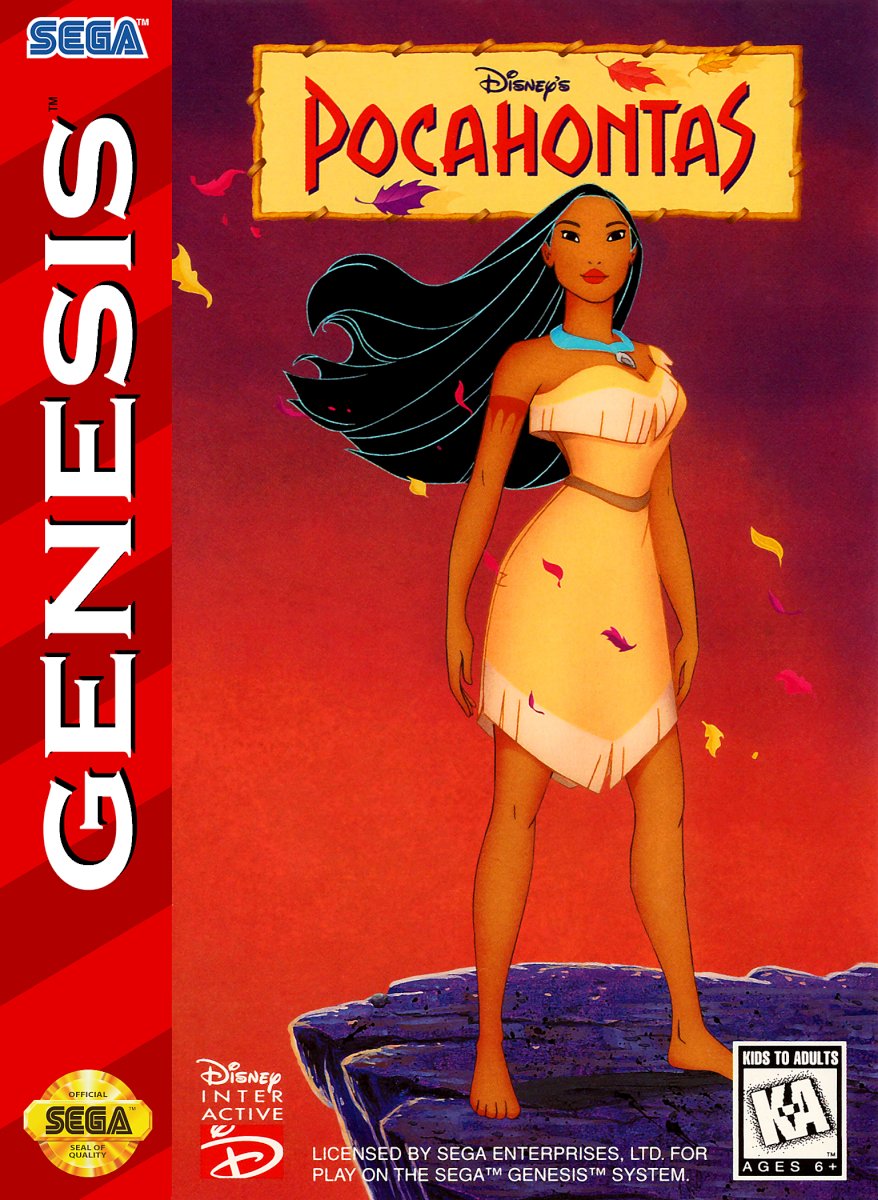 Capa do jogo Pocahontas