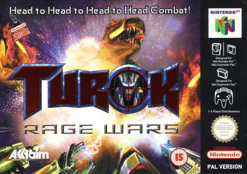 Capa do jogo Turok: Rage Wars