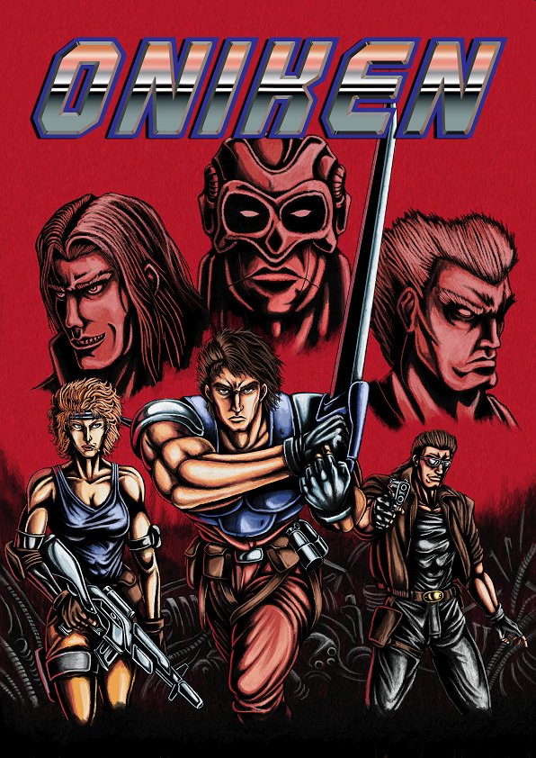 Capa do jogo Oniken