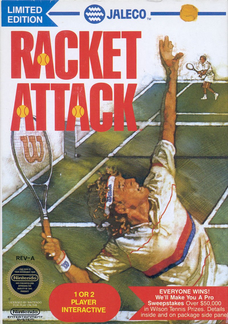 Capa do jogo Racket Attack