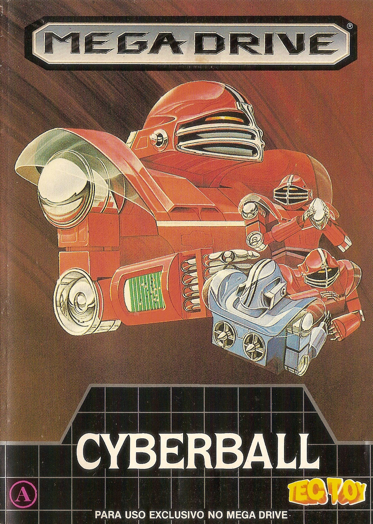 Capa do jogo CyberBall
