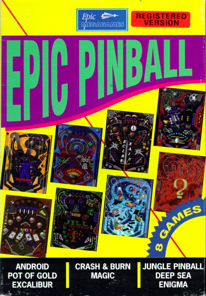 Capa do jogo Epic Pinball