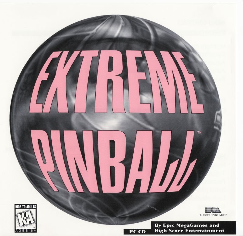 Capa do jogo Extreme Pinball