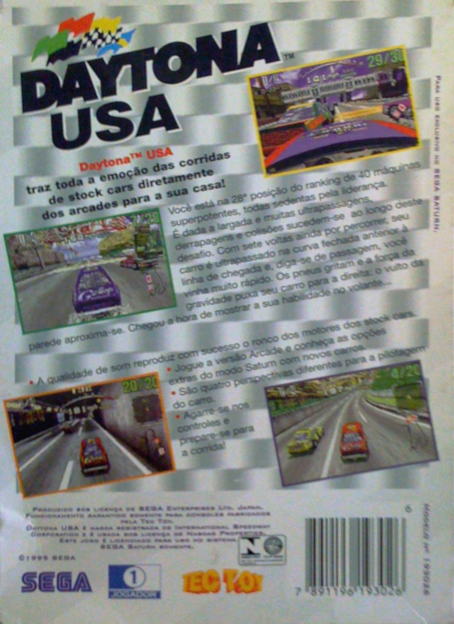 Capa do jogo Daytona USA