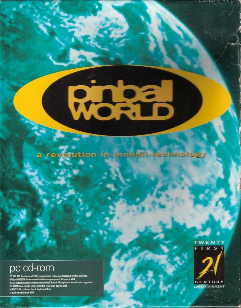 Capa do jogo Pinball World