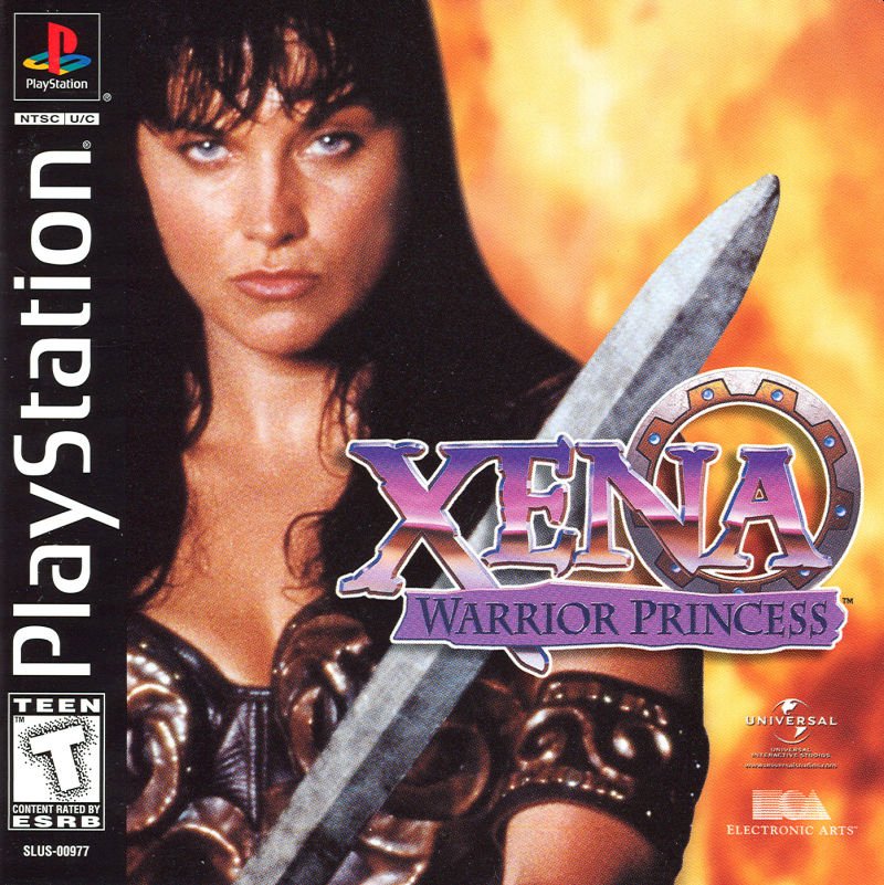 Capa do jogo Xena: Warrior Princess