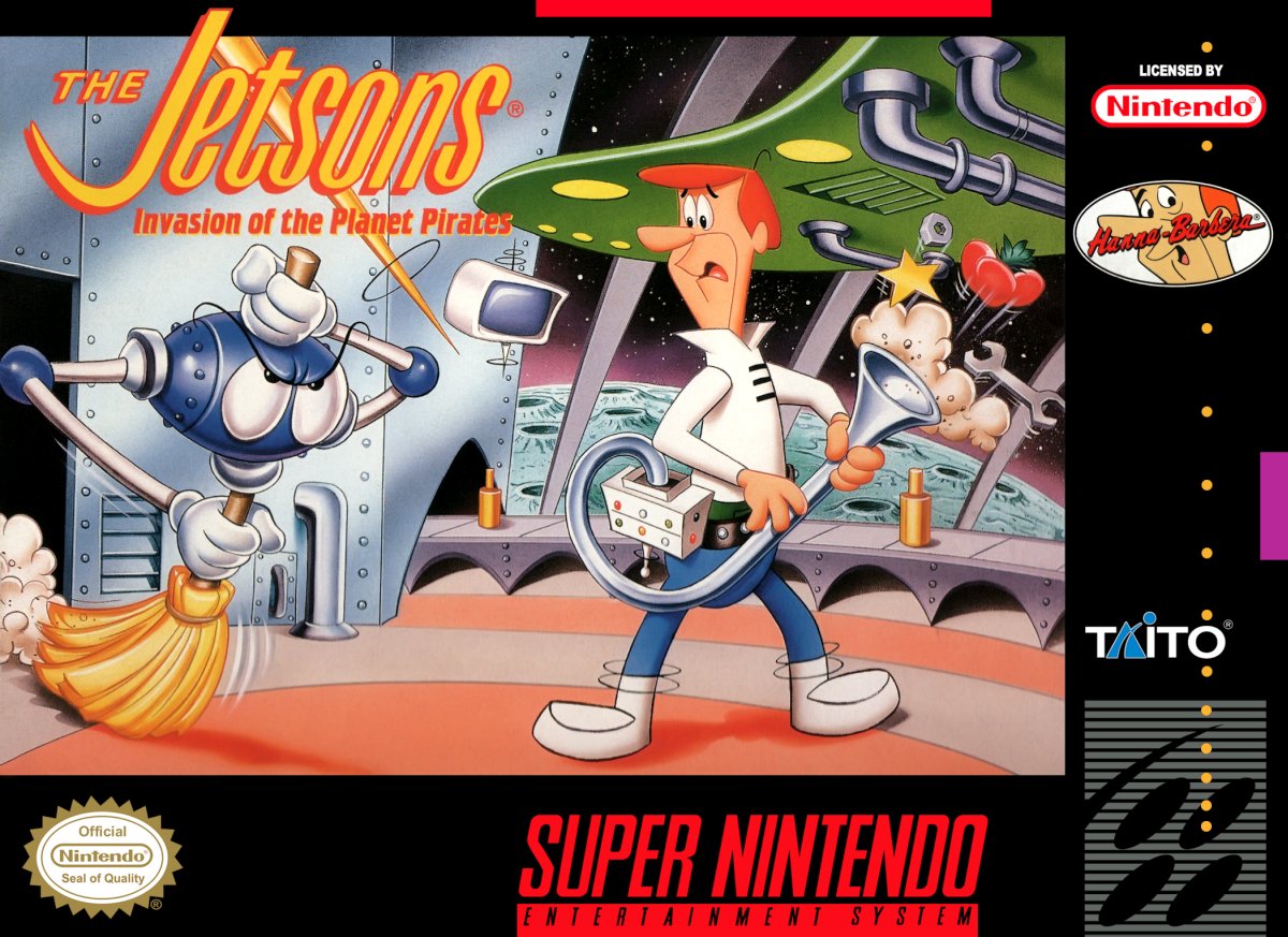 Capa do jogo The Jetsons: Invasion of the Planet Pirates