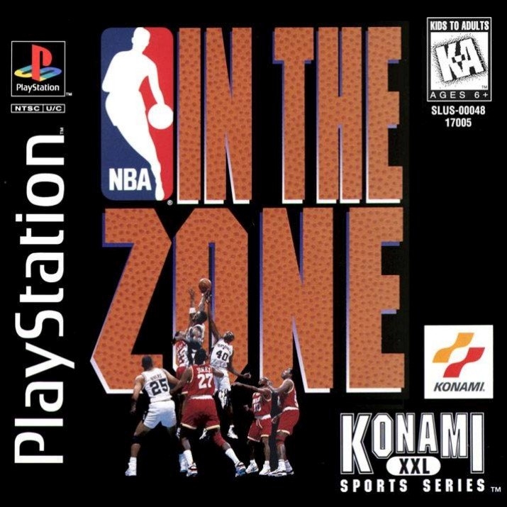 Capa do jogo NBA in the Zone