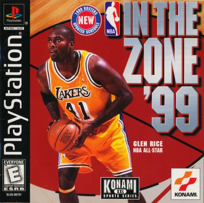 Capa do jogo NBA in the Zone 99