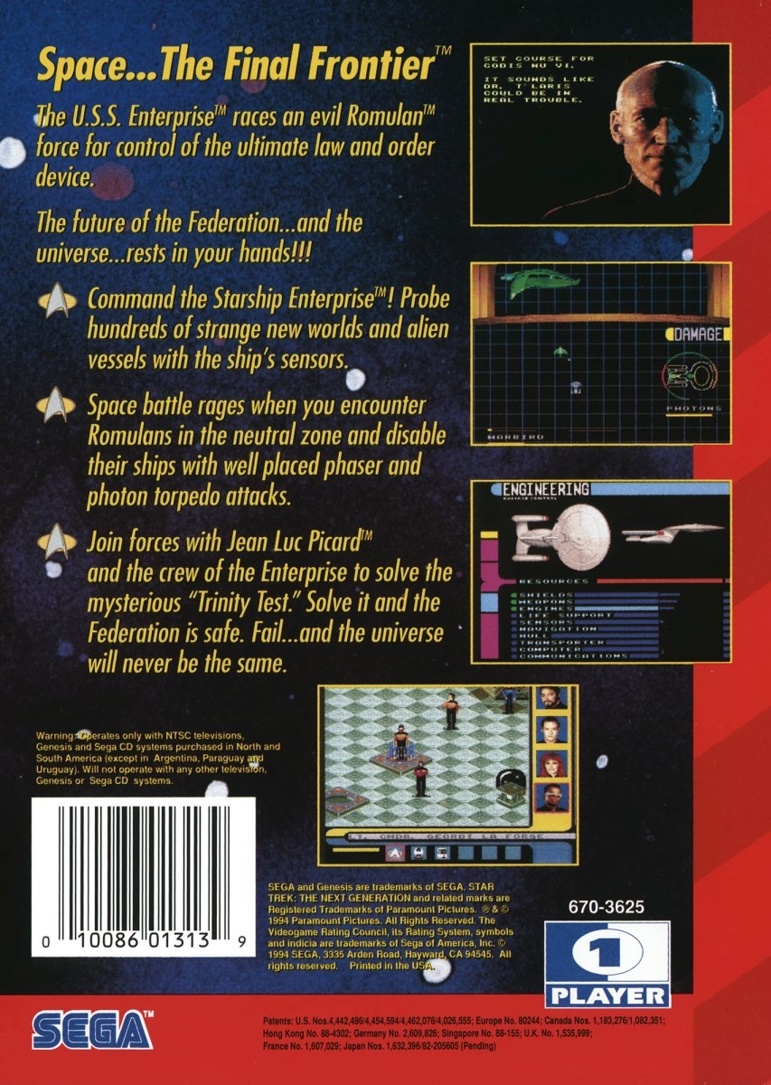 Capa do jogo Star Trek: The Next Generation: Echoes from the Past