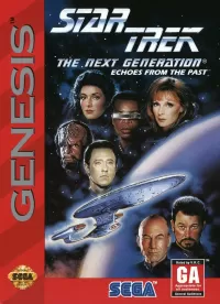 Capa de Star Trek: The Next Generation: Echoes from the Past