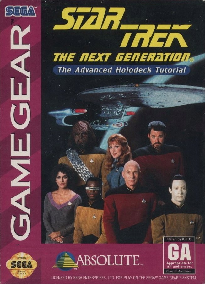 Capa do jogo Star Trek: The Next Generation: The Advanced Holodeck Tutorial