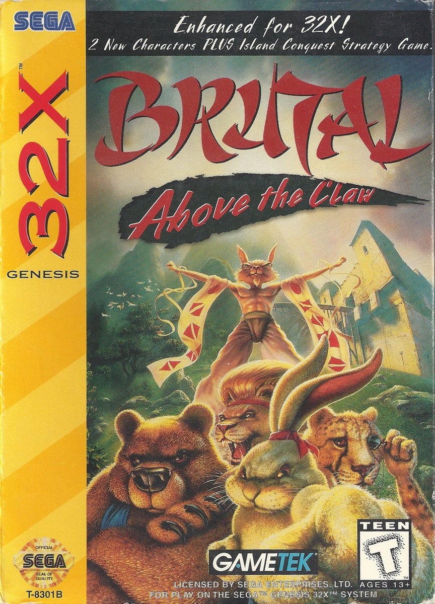 Capa do jogo Brutal Unleashed: Above the Claw