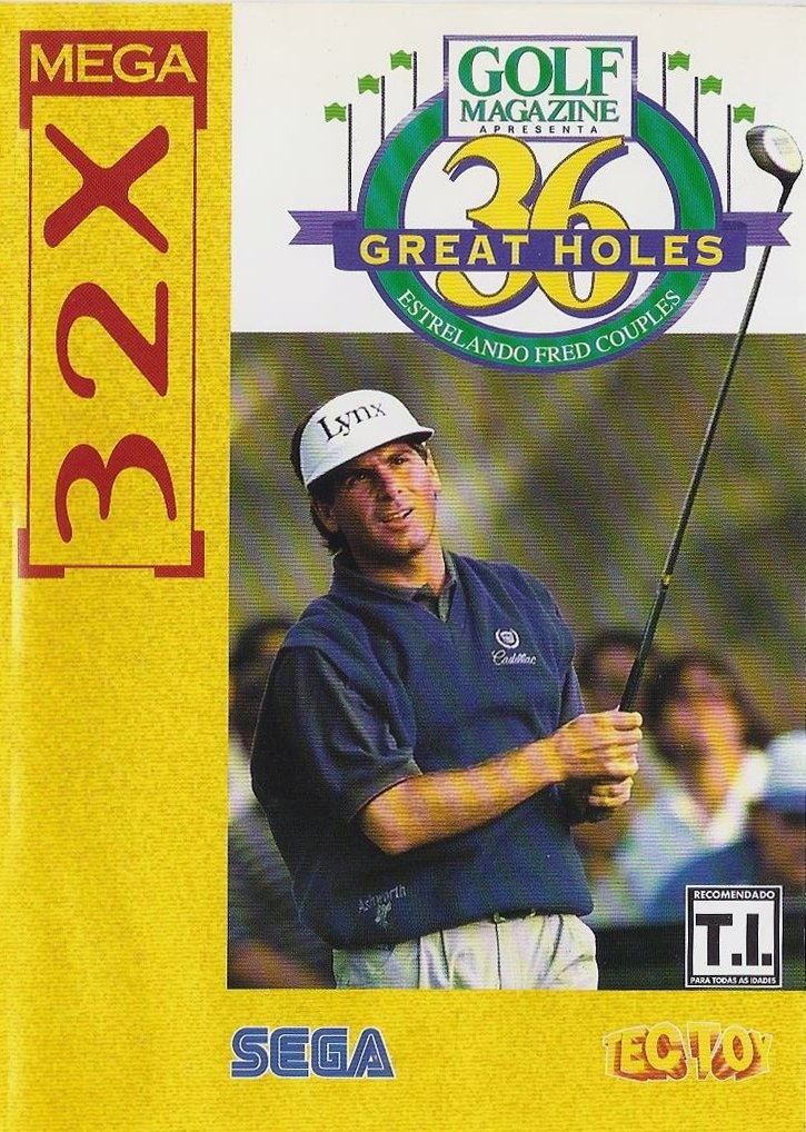 Capa do jogo Golf Magazine: 36 Great Holes Starring Fred Couples