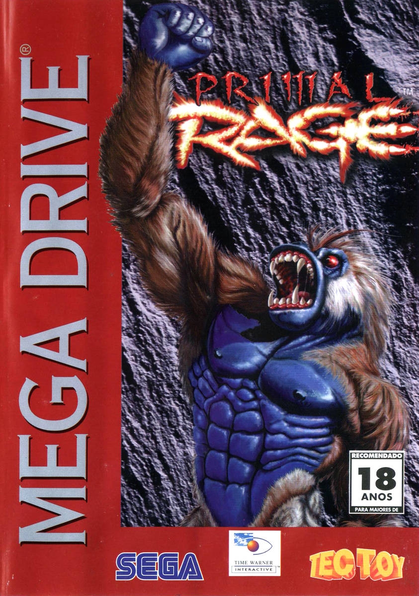 Capa do jogo Primal Rage