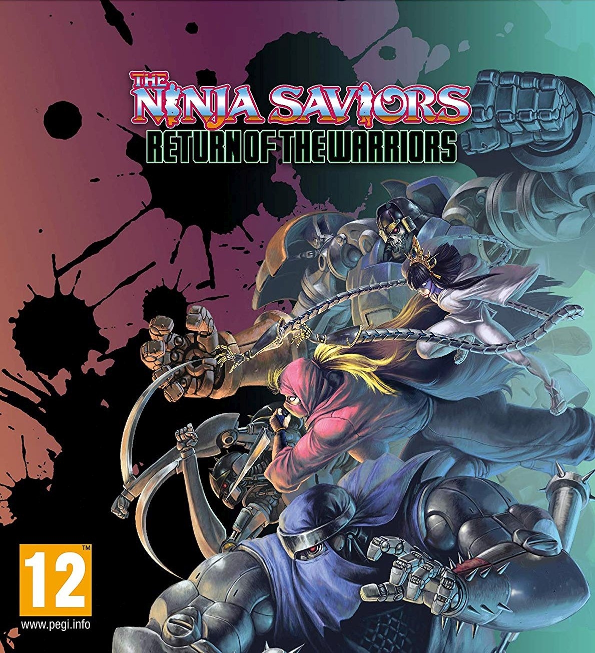 Capa do jogo The Ninja Saviors: Return Of The Warriors