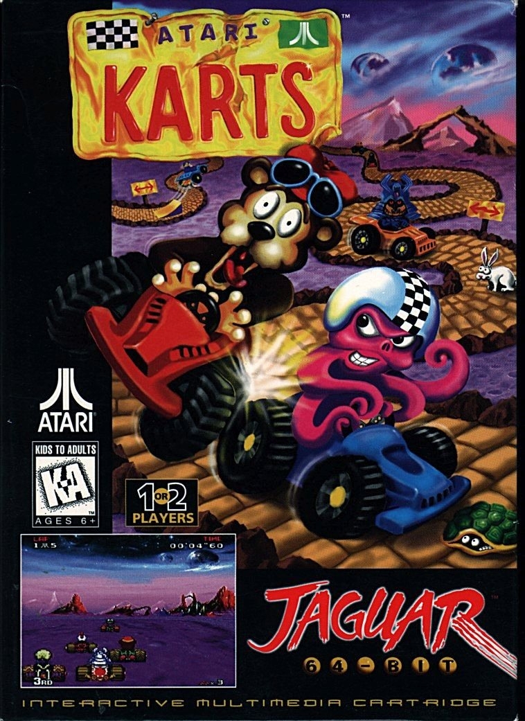 Capa do jogo Atari Karts