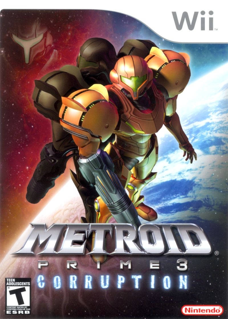 Capa do jogo Metroid Prime 3: Corruption