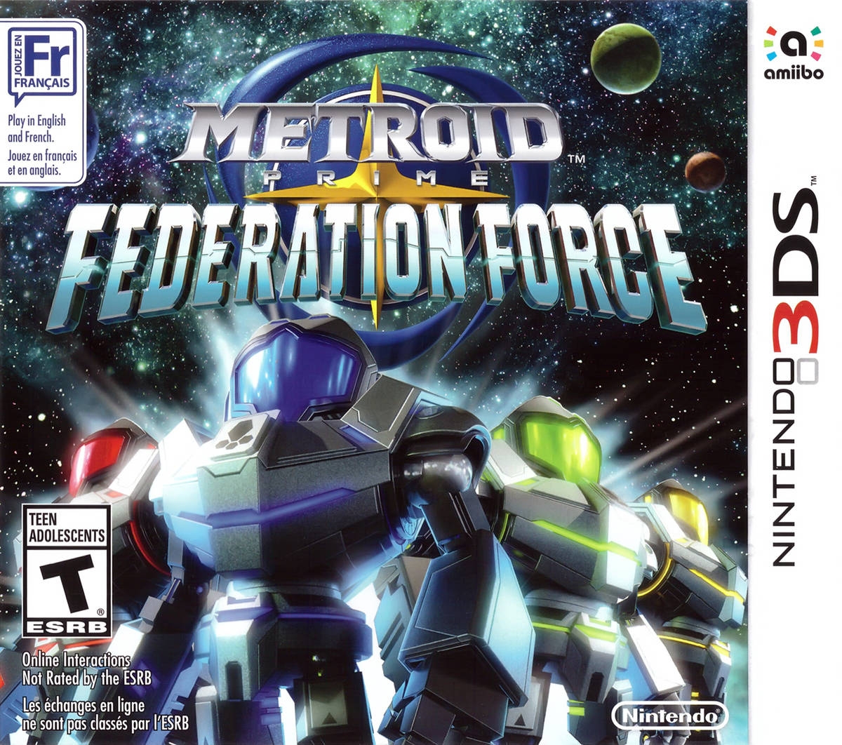 Capa do jogo Metroid Prime: Federation Force
