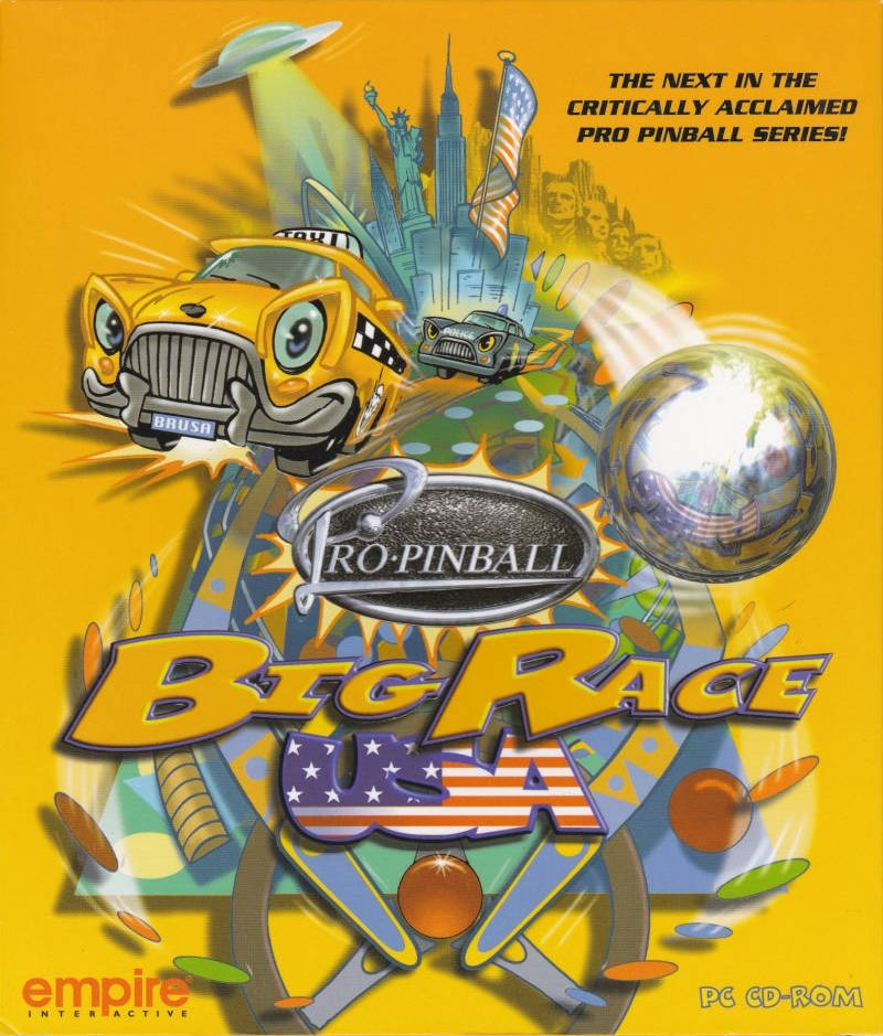 Capa do jogo Pro Pinball: Big Race USA