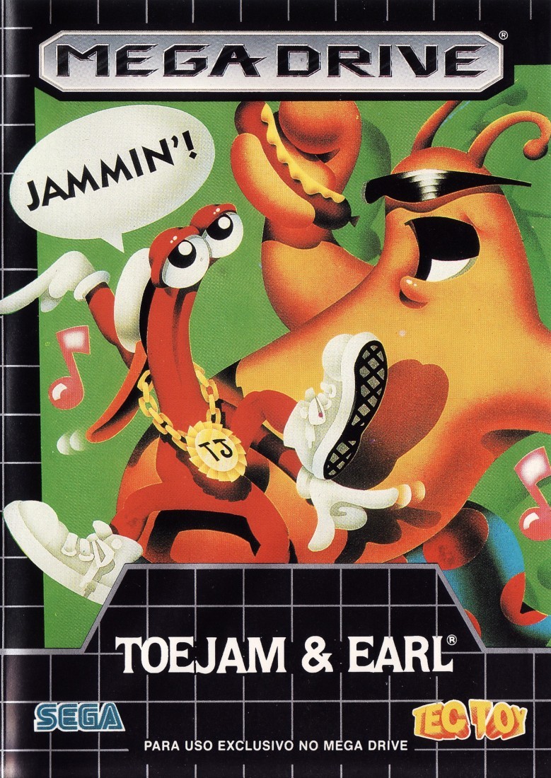 Capa do jogo ToeJam & Earl