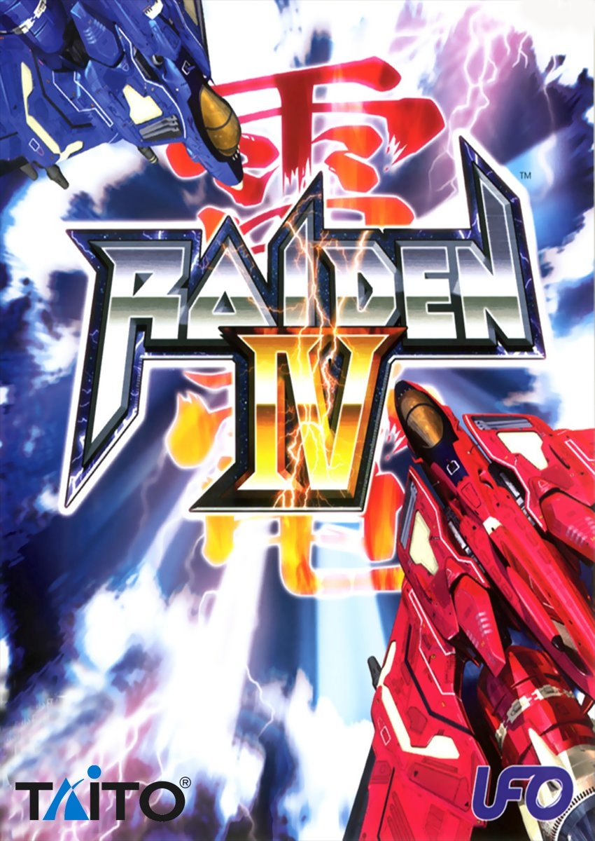 Capa do jogo Raiden IV