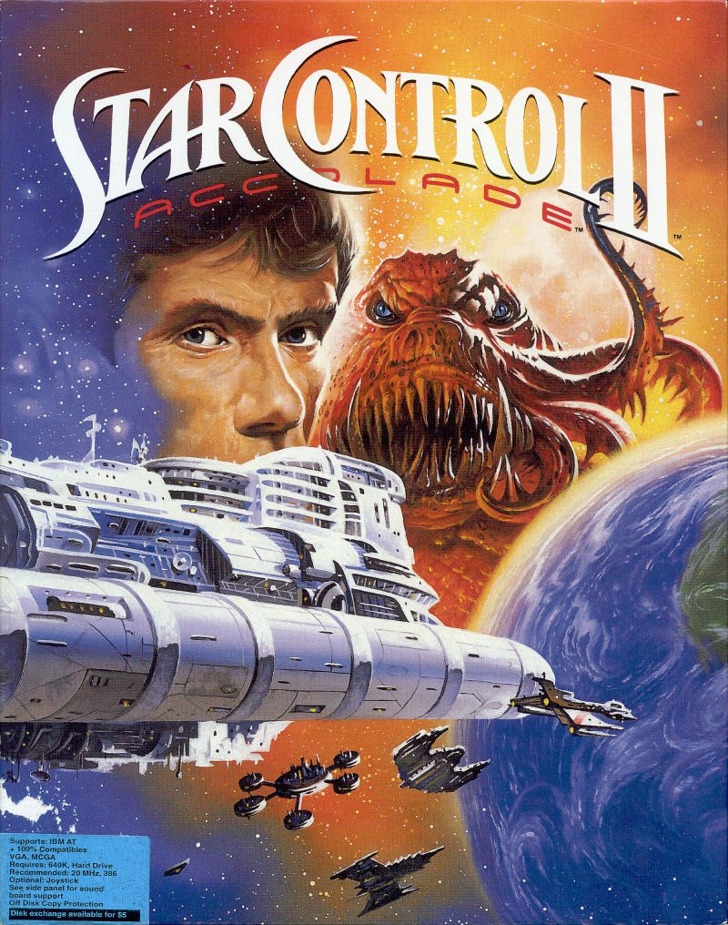 Capa do jogo Star Control II