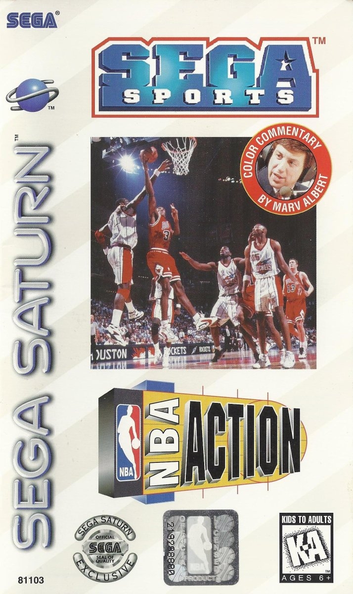 Capa do jogo NBA Action