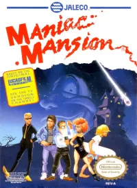 Capa de Maniac Mansion