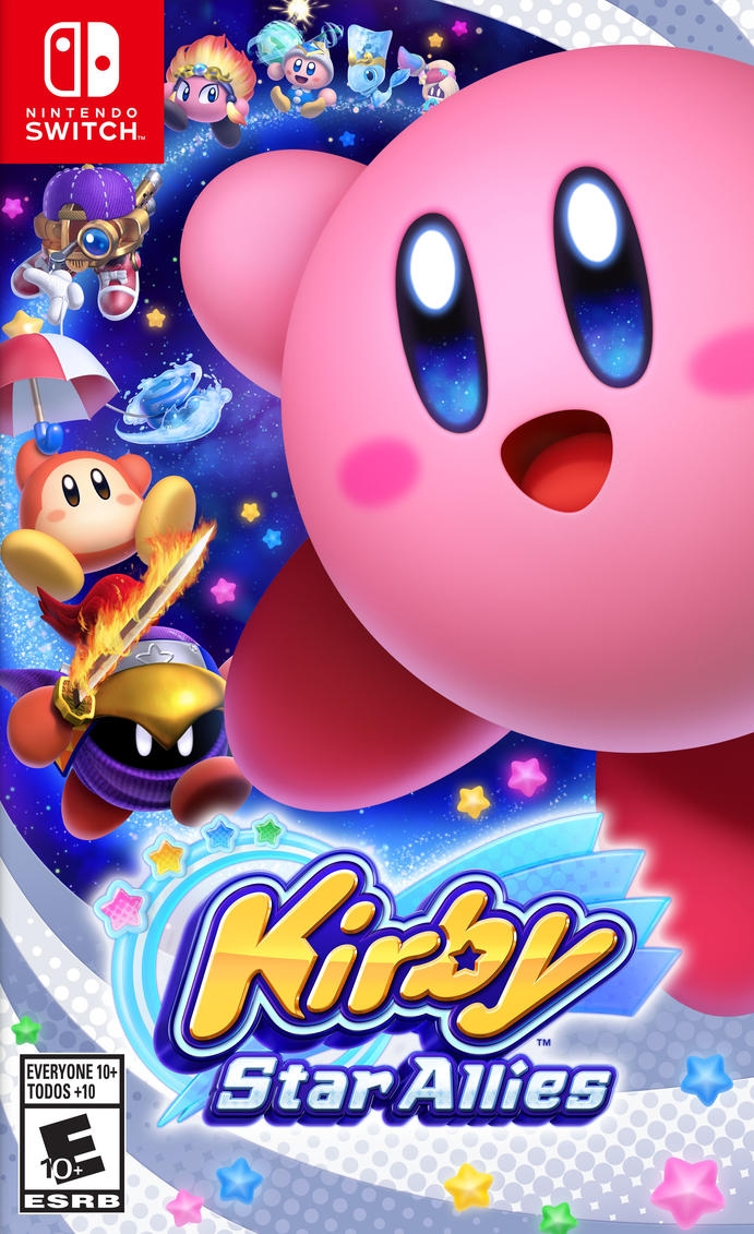 Capa do jogo Kirby Star Allies