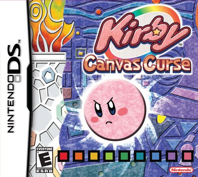 Capa do jogo Kirby: Canvas Curse