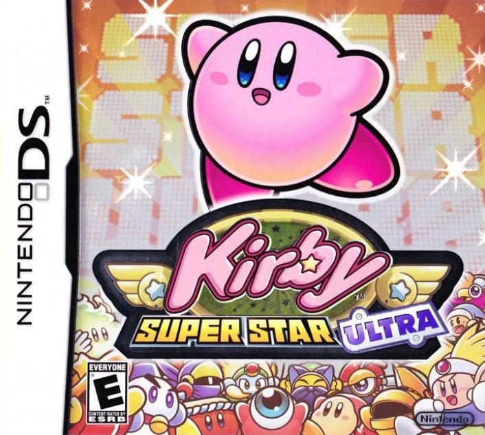Capa do jogo Kirby Super Star Ultra