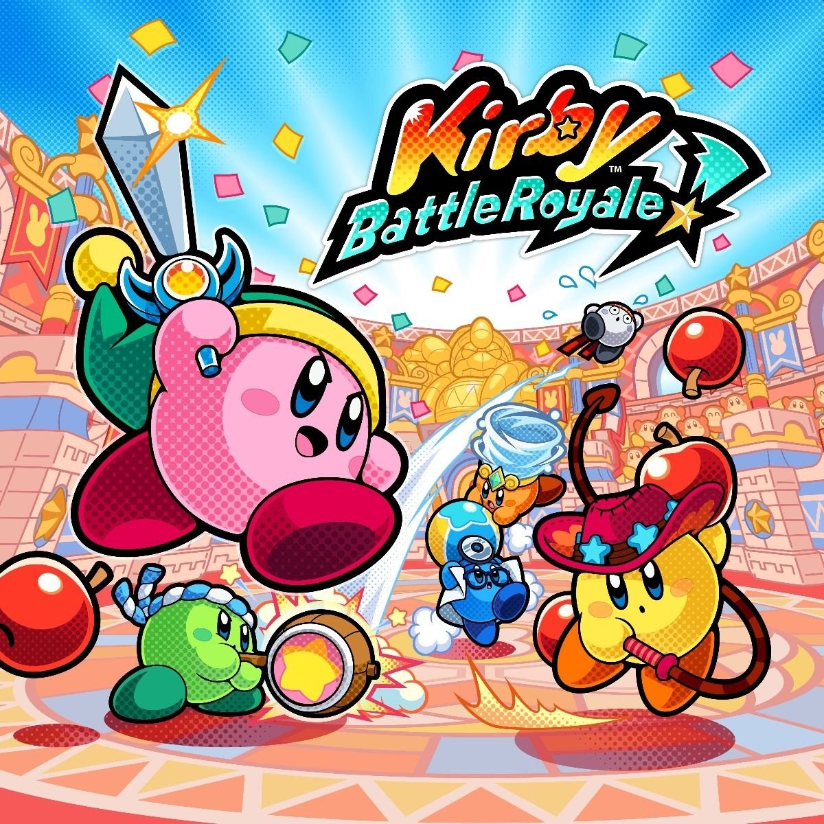 Capa do jogo Kirby Battle Royale