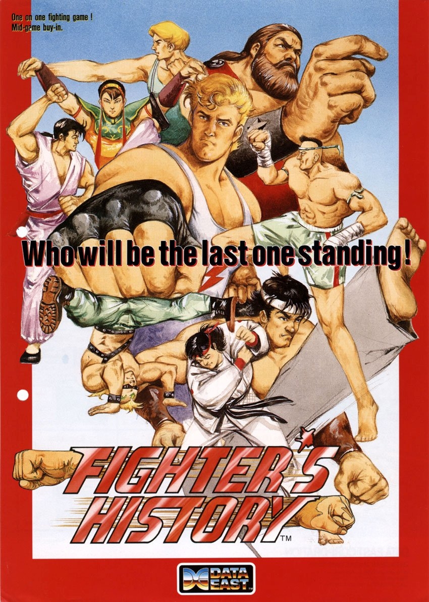 Capa do jogo Fighters History